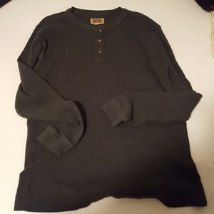 The Foundry Supply Co. Green men's thermal shirt